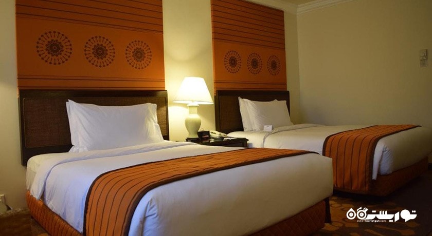 تخت های توئین اتاق بیچ وینگ