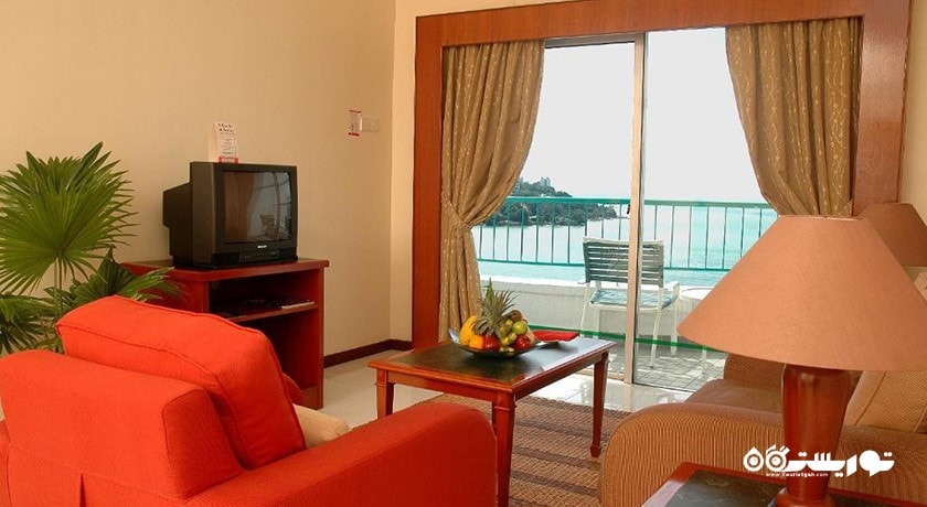 محوطه نشیمن سوئیت دلوکس یک خوابه