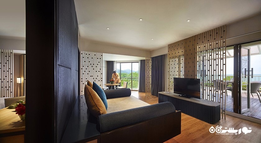 محوطه نشیمن سوئیت پرمیر