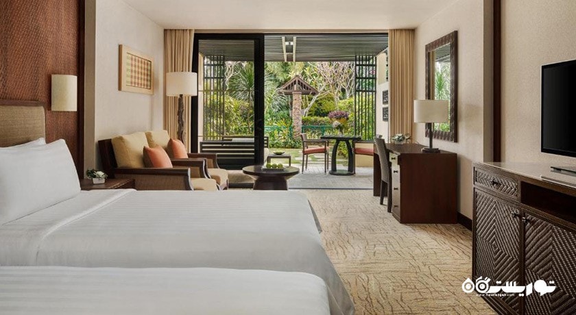 تخت های توئین اتاق دلوکس