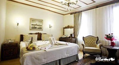 نمای تخت بزرگ اتاق تریپل