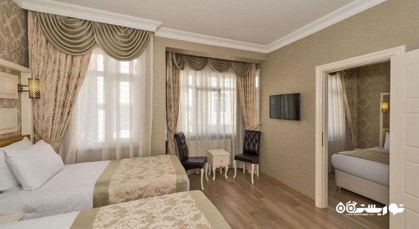 تخت های توئین اتاق کانکتد