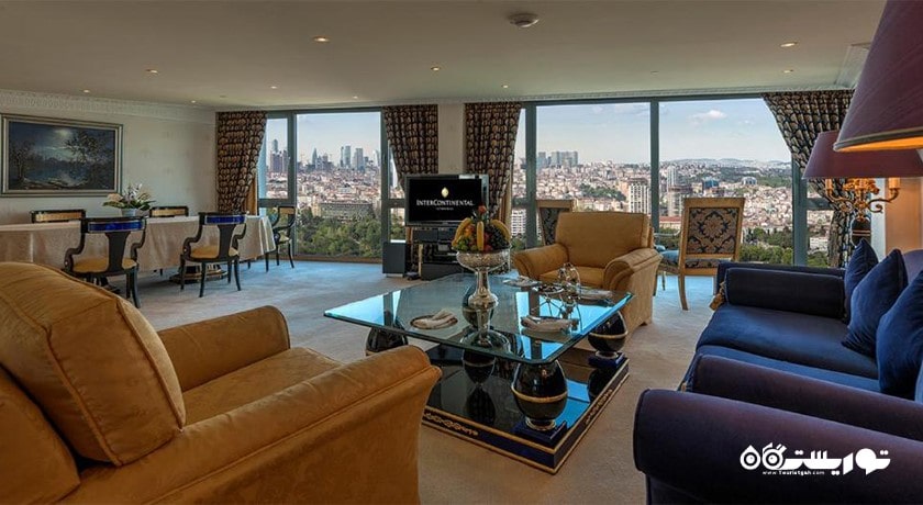 محوطه نشیمن سوئیت پرزیدنشال