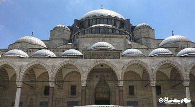  مسجد جامع سلیمانیه شهر ترکیه کشور استانبول