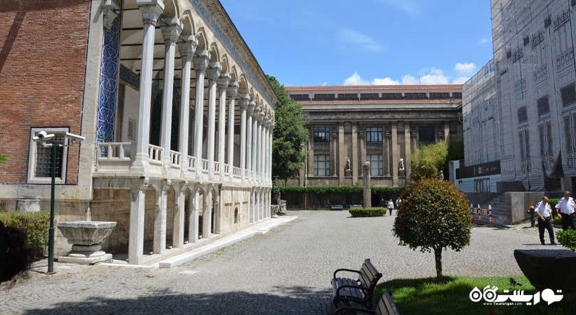  موزه باستان شناسی شهر ترکیه کشور استانبول