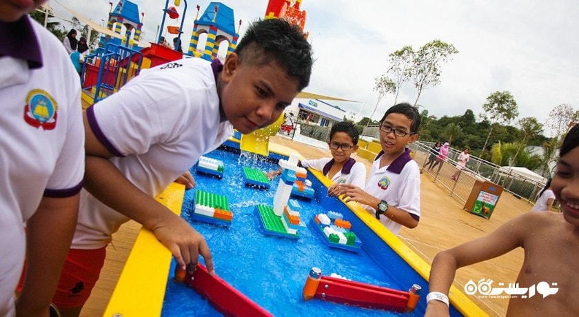 سرگرمی پارک آبی لگولند شهر امارات متحده عربی کشور دبی