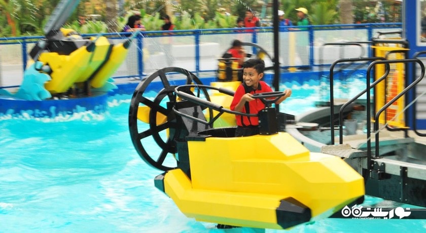 سرگرمی پارک آبی لگولند شهر امارات متحده عربی کشور دبی