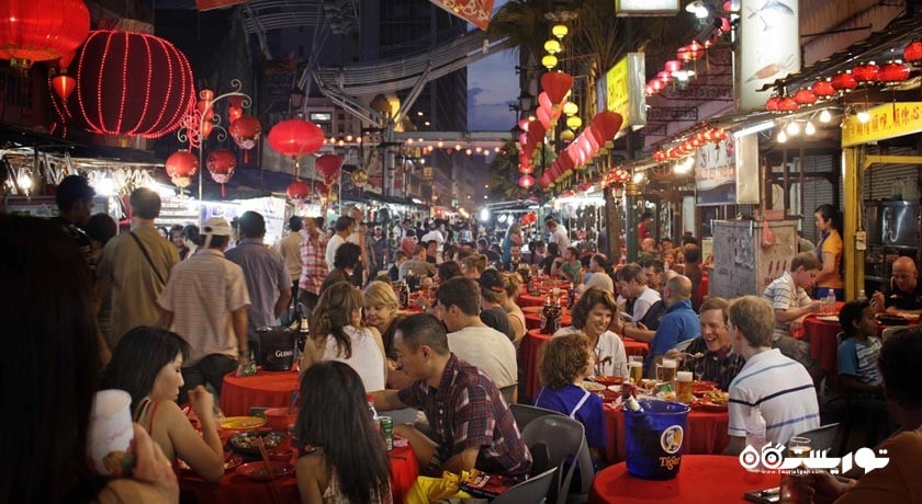  چاینا تان (محله چینی ها) شهر مالزی کشور کوالالامپور