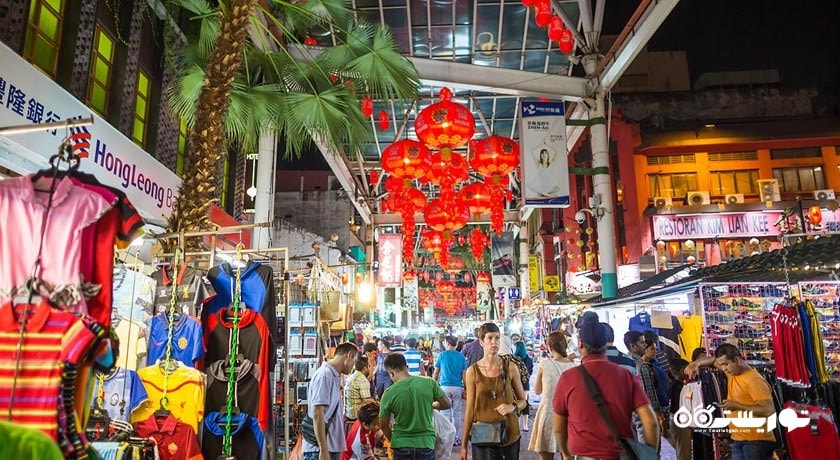  چاینا تان (محله چینی ها) شهر مالزی کشور کوالالامپور