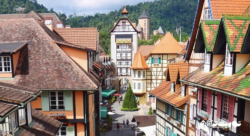  برجایا هیلز (دهکده فرانسوی و دهکده ژاپنی) شهر مالزی کشور کوالالامپور