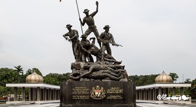  بنای یادبود ملی کوالالامپور شهر مالزی کشور کوالالامپور