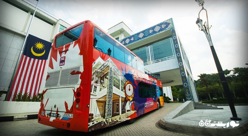 سرگرمی اتوبوس های کی ال هوپ آن هوپ آف شهر مالزی کشور کوالالامپور