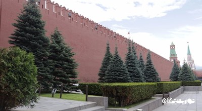  دیوار ها و برج های کرملین شهر روسیه کشور مسکو