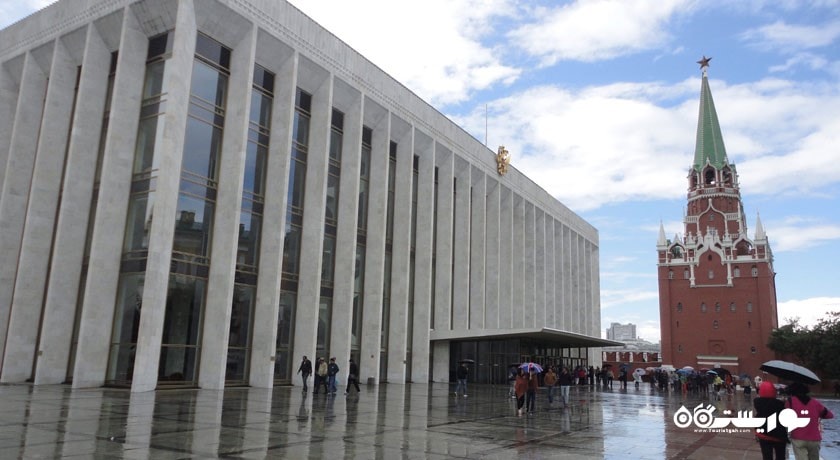  موزه کاخ کرملین مسکو شهر روسیه کشور مسکو