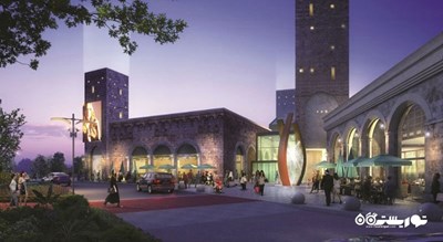 مرکز خرید اوت لت ویلیج شهر امارات متحده عربی کشور دبی