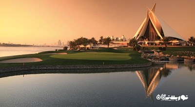 سرگرمی گلف در دبی شهر امارات متحده عربی کشور دبی
