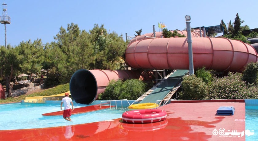 سرگرمی پارک آبی ددمن شهر ترکیه کشور آنتالیا