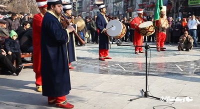سرگرمی نمایش گروه نظامی مهتر (نمایش مهتر) شهر ترکیه کشور قونیه