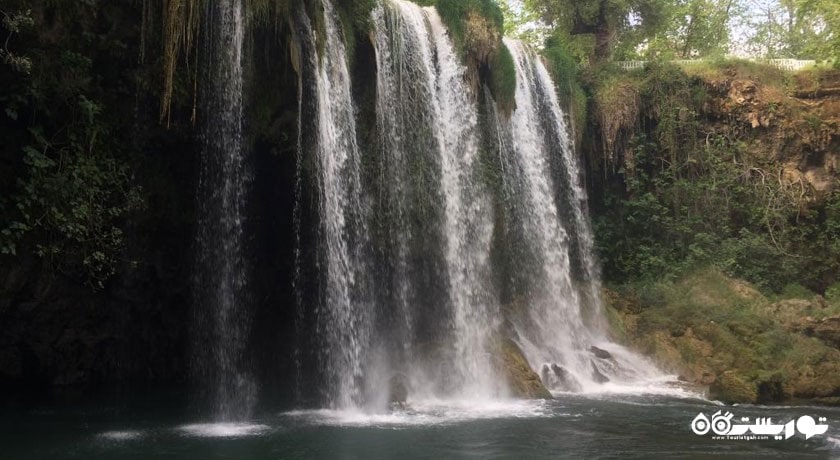  آبشارهای دودن شهر ترکیه کشور آنتالیا