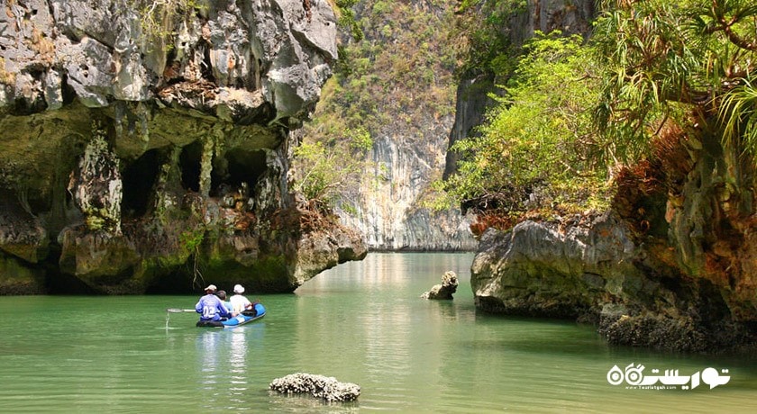 سرگرمی کایاک سواری شهر تایلند کشور پوکت