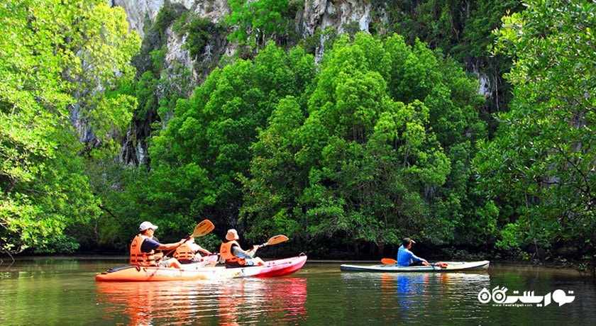 سرگرمی کایاک سواری شهر تایلند کشور پوکت