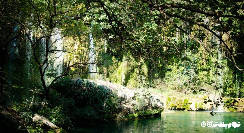  آبشار کورسونلو شهر ترکیه کشور آنتالیا