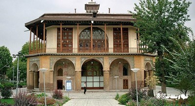  عمارت چهل ستون شهرستان قزوین استان قزوین