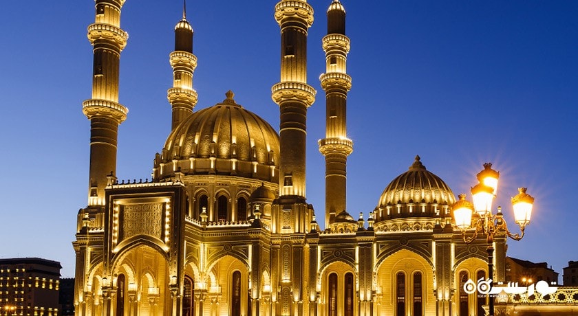  مسجد حیدر شهر آذربایجان کشور باکو