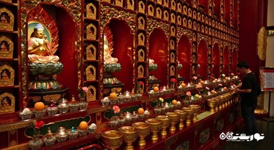 موزه و معبد مقدس دندان بودا شهر سنگاپور کشور سنگاپور