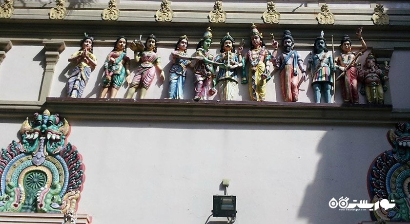  معبد سری تاندایوتاپانی شهر سنگاپور کشور سنگاپور