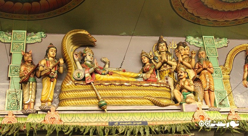  معبد سری سرینیواسا پرومال شهر سنگاپور کشور سنگاپور