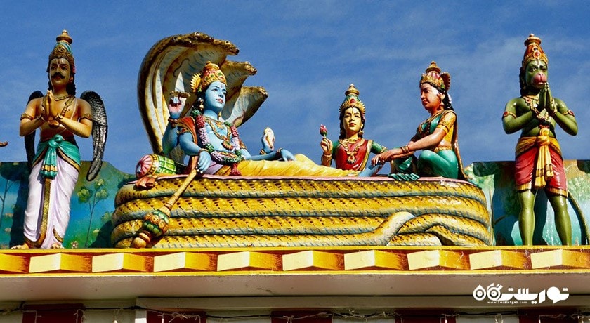  معبد سری سرینیواسا پرومال شهر سنگاپور کشور سنگاپور