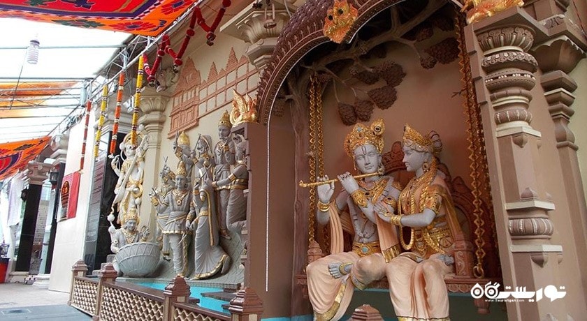  معبد سری کریشنان شهر سنگاپور کشور سنگاپور