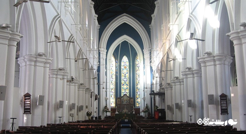  کلیسای جامع سنت اندرو شهر سنگاپور کشور سنگاپور