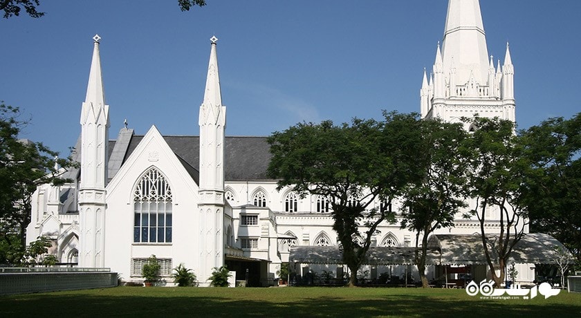  کلیسای جامع سنت اندرو شهر سنگاپور کشور سنگاپور
