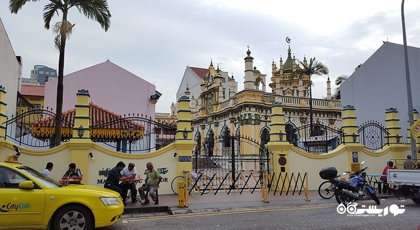  مسجد عبد الغفور شهر سنگاپور کشور سنگاپور