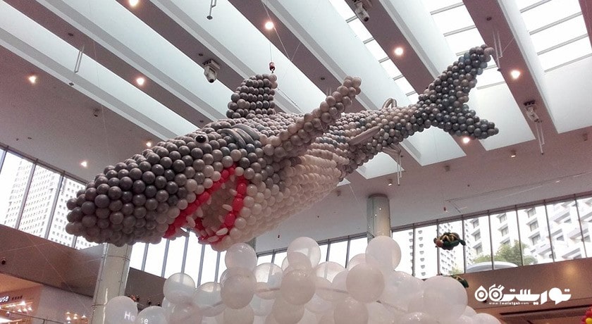 مرکز خرید مرکز خرید مارینا اسکوئر شهر سنگاپور کشور سنگاپور