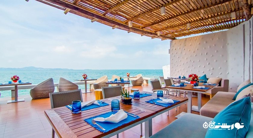 نمای رستوران بین المللی بریز