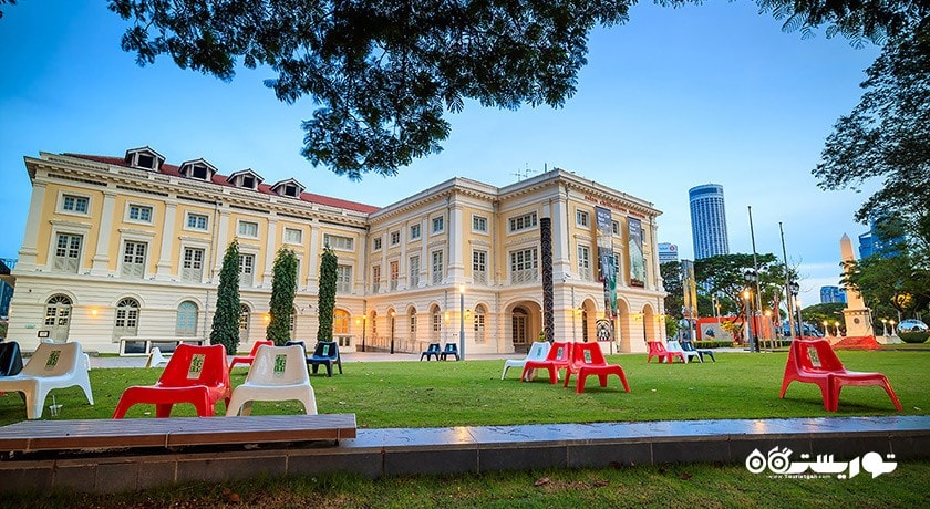  موزه تمدن های آسیایی شهر سنگاپور کشور سنگاپور