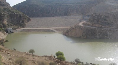  دریاچه سد تنگاب (دره تنگ آب) شهرستان فارس استان فیروز آباد