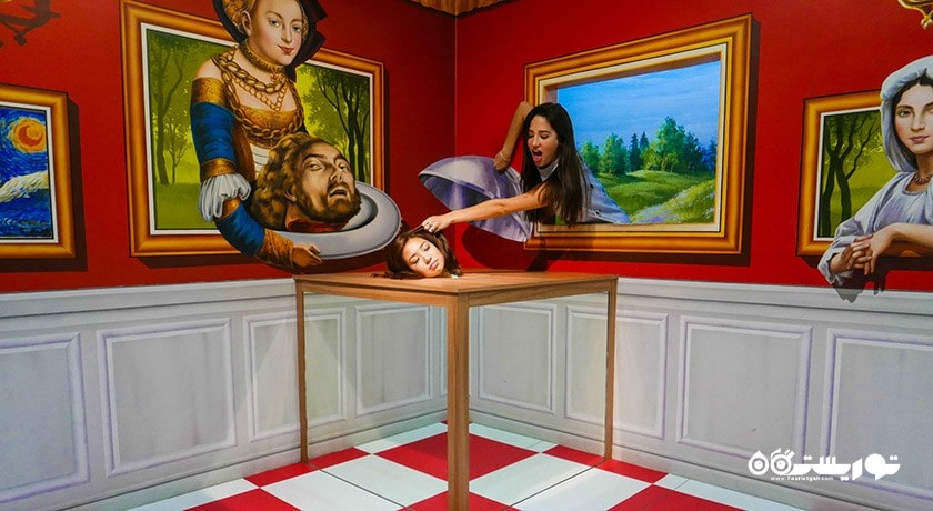  موزه تریک آی سنگاپور شهر سنگاپور کشور سنگاپور