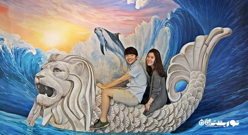  موزه تریک آی سنگاپور شهر سنگاپور کشور سنگاپور