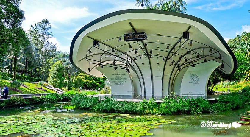 سرگرمی باغ های گیاه شناسی سنگاپور شهر سنگاپور کشور سنگاپور