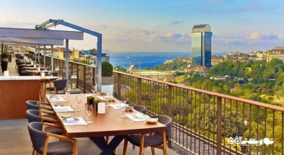 محوطه فضای باز رستوران اسپاگو