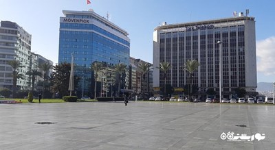  میدان جمهوریت ازمیر شهر ترکیه کشور ازمیر