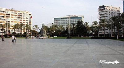  میدان جمهوریت ازمیر شهر ترکیه کشور ازمیر