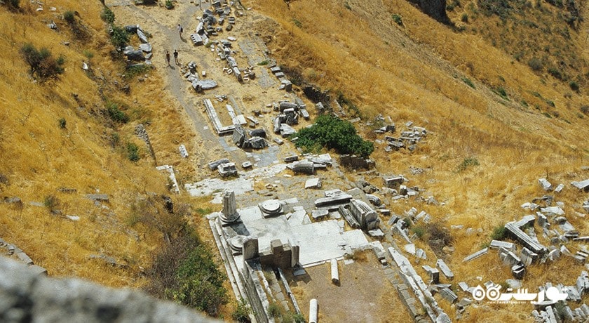  شهر باستانی پرگامون شهر ترکیه کشور ازمیر