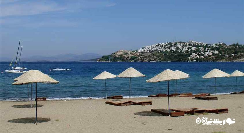 سرگرمی ساحل گوندوعان شهر ترکیه کشور بدروم