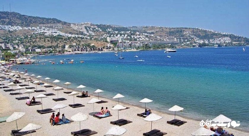 سرگرمی ساحل گوندوعان شهر ترکیه کشور بدروم