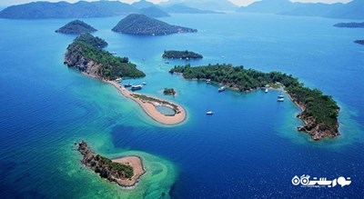 سرگرمی هفت جزیره  شهر ترکیه کشور مارماریس